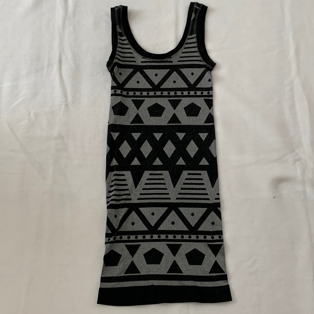 Bebe Kardashians Tribal Print Dress